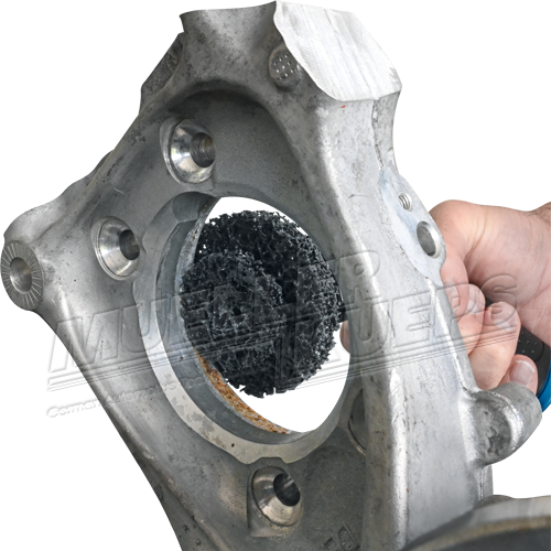 Roloc borstelset t.b.v. reiniging geschroefde unit lagers 3 delen - Mueller-Werkzeug-Benelux