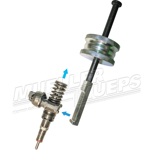 Universele injector trekker set - Mueller-Werkzeug-Benelux