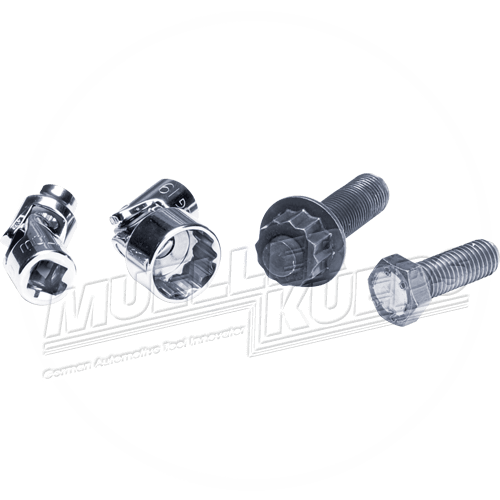 Universele kogel-dopset 3/8"-12 kant - Mueller-Werkzeug-Benelux