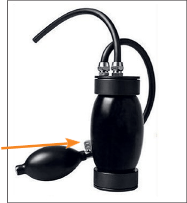 Lekkagezoeker/ rookmachine met flow en druk meter en ingebouwde compressor 12 Volt - Mueller-Werkzeug-Benelux