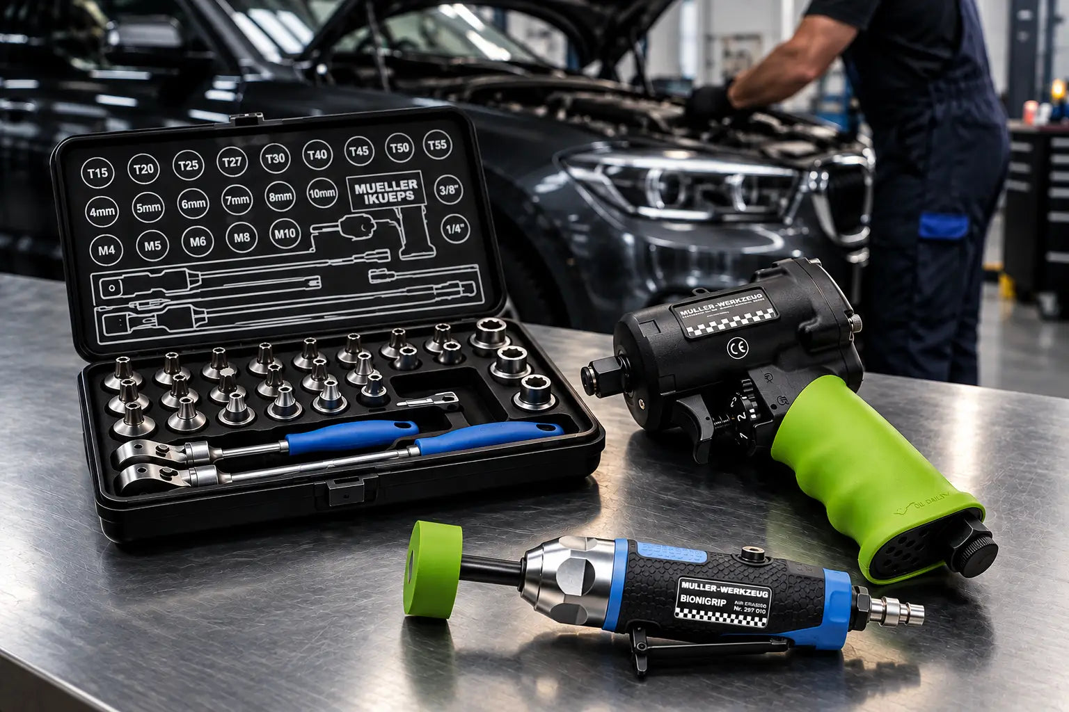 Automotive speciaalgereedschap voor sneller werk