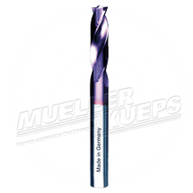 Puntlasboor voor boormachine HSSE-TIN 8,0x80mm - Mueller-Werkzeug-Benelux