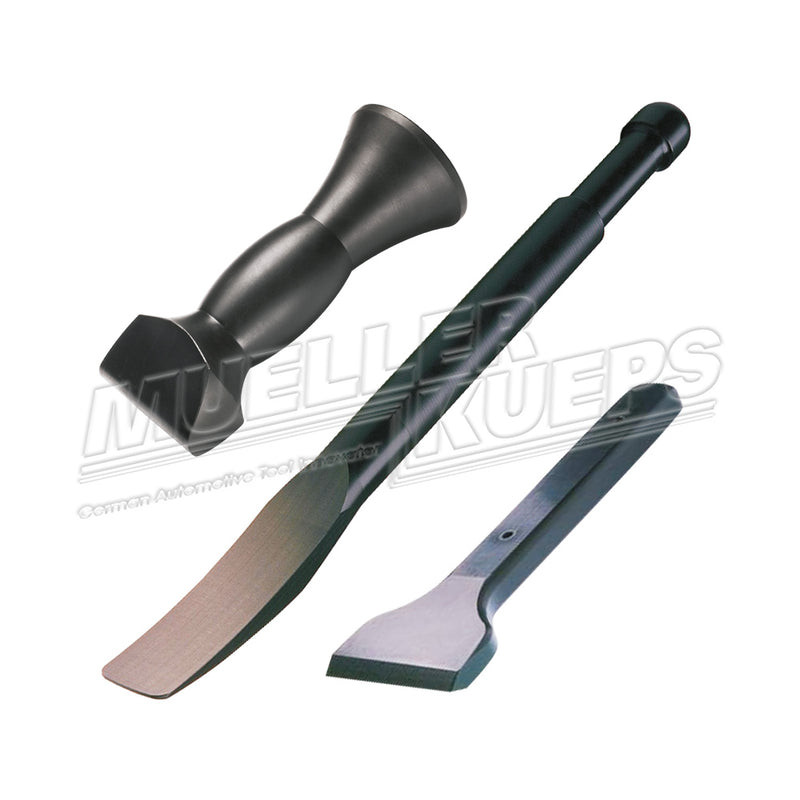 Uitdeuk-lepelset 3stk - Mueller-Werkzeug-Benelux