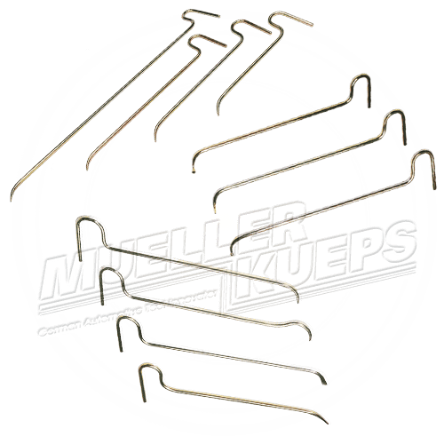 Uitdeukstokset compleet 11 delig - Mueller-Werkzeug-Benelux