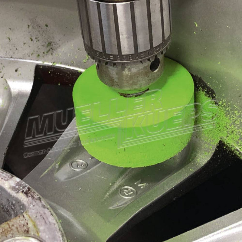 Plakgewicht verwijderschijf set conisch, 6 stuks met adapter - Mueller-Werkzeug-Benelux