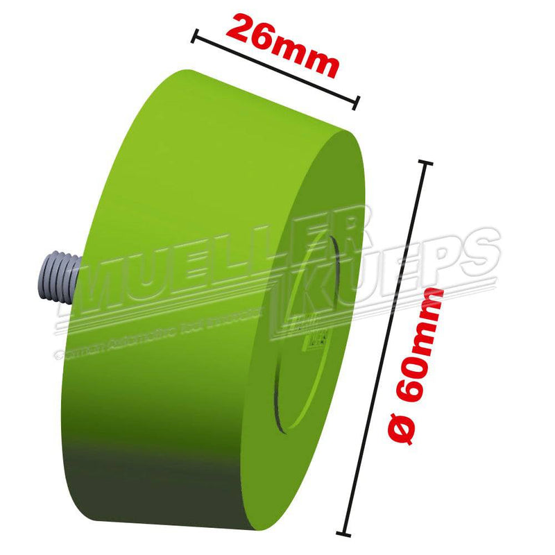 Plakgewicht verwijderschijf set conisch, 6 stuks met adapter - Mueller-Werkzeug-Benelux