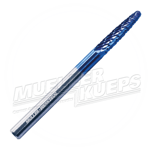 Hardmetaal frees 3mm bal boom 3 stuks - Mueller-Werkzeug-Benelux