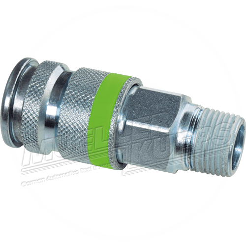 Luchtkoppeling staal met buitendraad 1/4" - Mueller-Werkzeug-Benelux