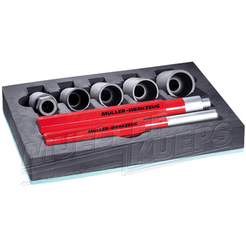 Slotbout verwijderset - Mueller-Werkzeug-Benelux