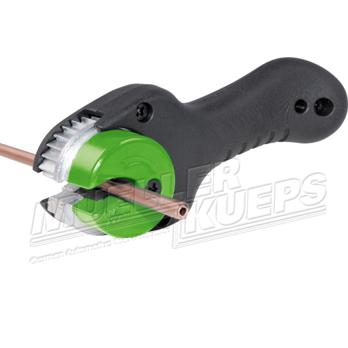 Mini ratchet brake line cutter