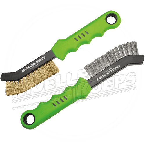 Remzadel borstelset staal/koper - Mueller-Werkzeug-Benelux