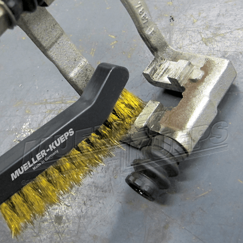Remzadel borstelset staal/koper - Mueller-Werkzeug-Benelux
