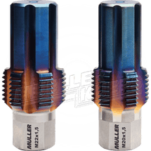 Sensor tap set M20x1.5 + M22x1.5 - Mueller-Werkzeug-Benelux