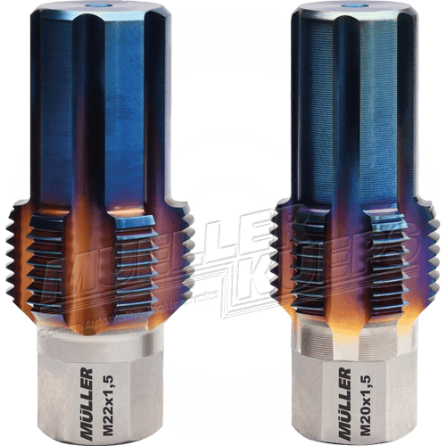 Sensor tap set M20x1.5 + M22x1.5 - Mueller-Werkzeug-Benelux