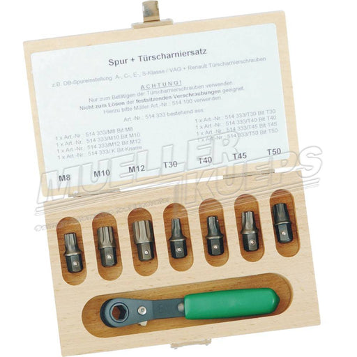 Deurscharnieren bitset - Mueller-Werkzeug-Benelux