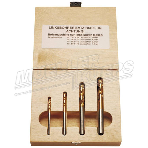 Linkse boorset kort - Mueller-Werkzeug-Benelux