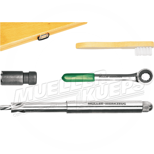 Injector zittingfreesset CDI type 1 17mm - Mueller-Werkzeug-Benelux