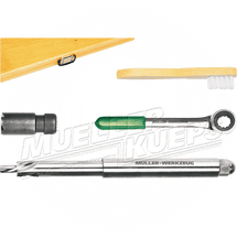 Injector-zittingfreesset CDI Type 2 15mm - Mueller-Werkzeug-Benelux