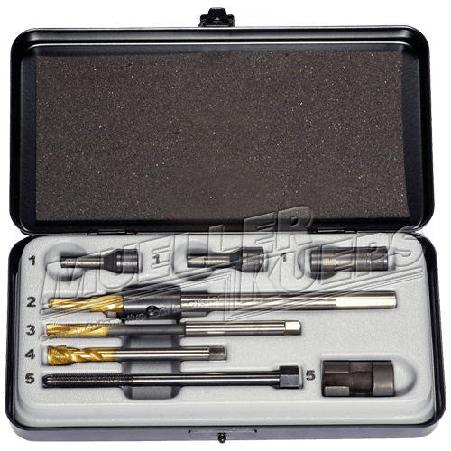 Universele uitboorset gloeibougie M10x1,25 - Mueller-Werkzeug-Benelux