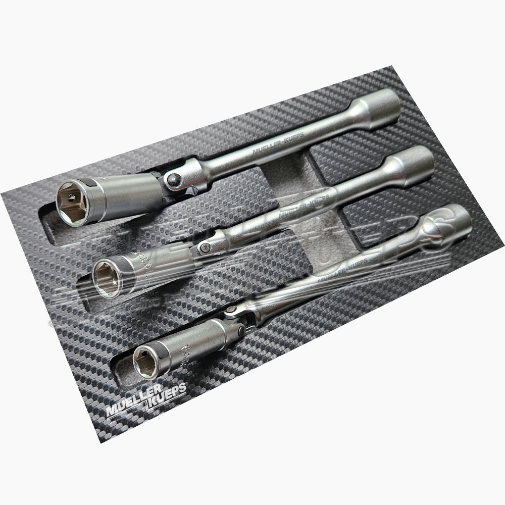 Glow plug knee extension set set of 3