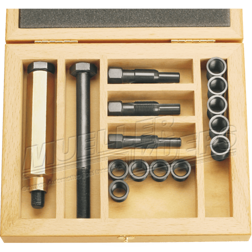 Gloeibougie-draad-reparatieset M10x1,25 - Mueller-Werkzeug-Benelux