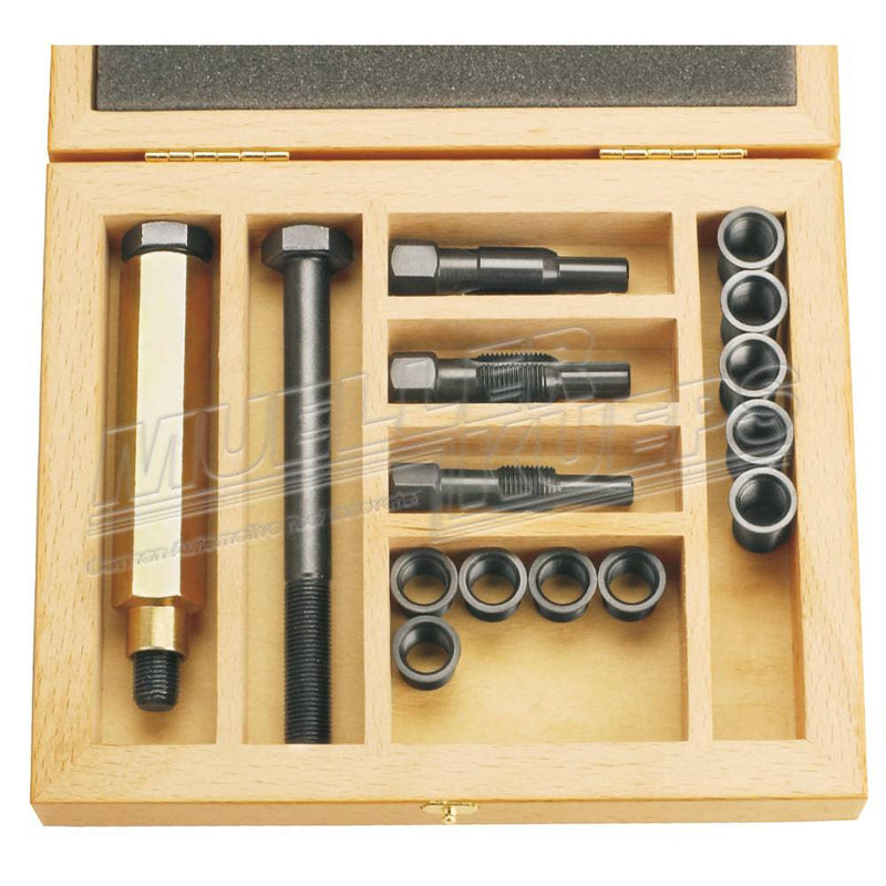 Gloeibougie-draad-reparatieset M8x1,0 - Mueller-Werkzeug-Benelux