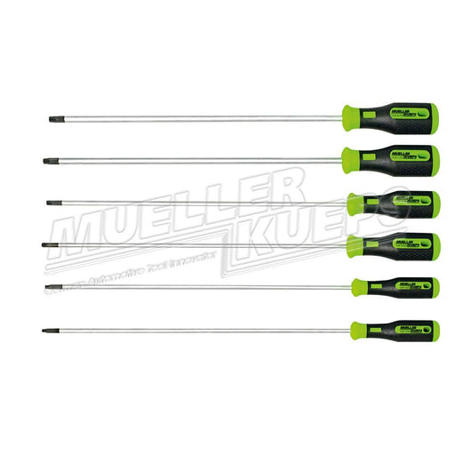 XL Schroevendraaierset TORX® 6-dlg - Mueller-Werkzeug-Benelux