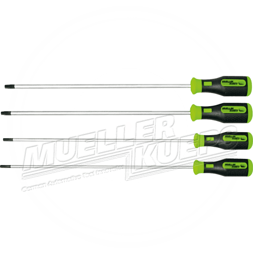 XL Inbus schroevendraaierset 4 delen - Mueller-Werkzeug-Benelux