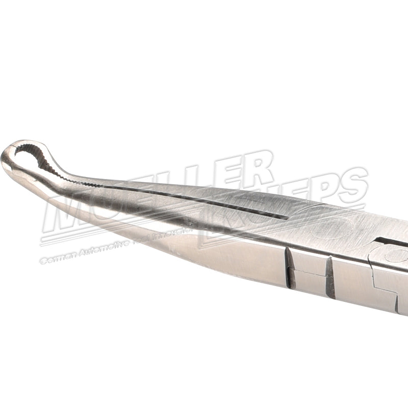 Dubbel scharnier Tang rond 6 mm 45°