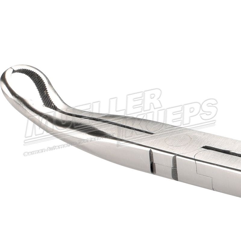 Dubbel scharnier Tang rond 12 mm 45°