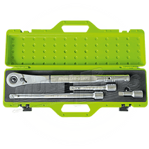 3/4" Verlengratel 120 tand met verlengstukken - Mueller-Werkzeug-Benelux