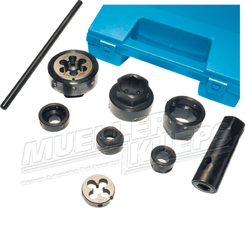 Snijplaat adapterset M3-M24 - Mueller-Werkzeug-Benelux