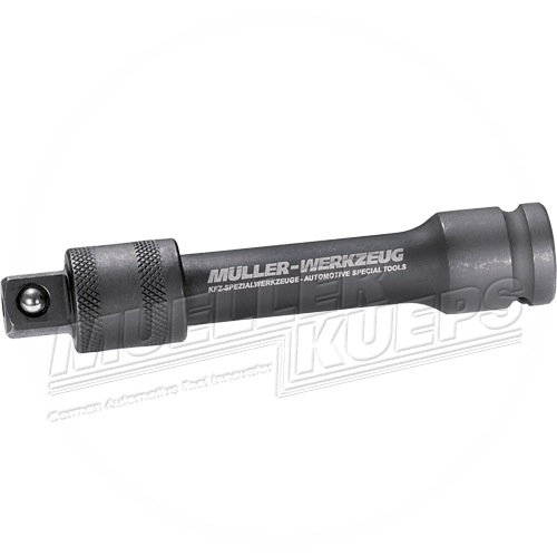 Slag-verlengstk 1/2" 125mm - Mueller-Werkzeug-Benelux