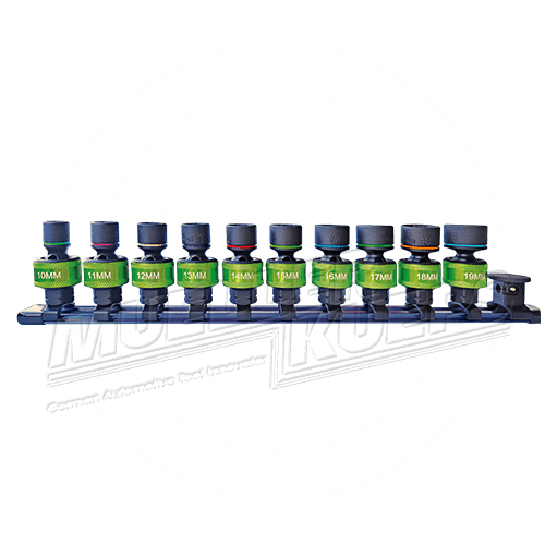 Impact kogelgewrichtset, 10-19 mm - Mueller-Werkzeug-Benelux