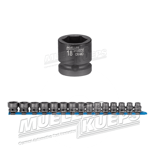 Slagdop extra kort 14mm - Mueller-Werkzeug-Benelux