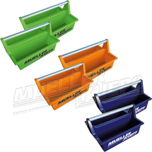 Onderdelen/gereedschap box 6 pack 2x Neon, 2x Organge, 2x Blauw 290x390x220 mm