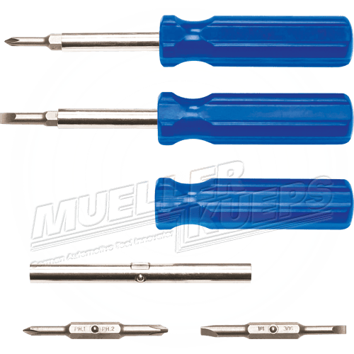 Schroevendraaierset plat/ster - Mueller-Werkzeug-Benelux