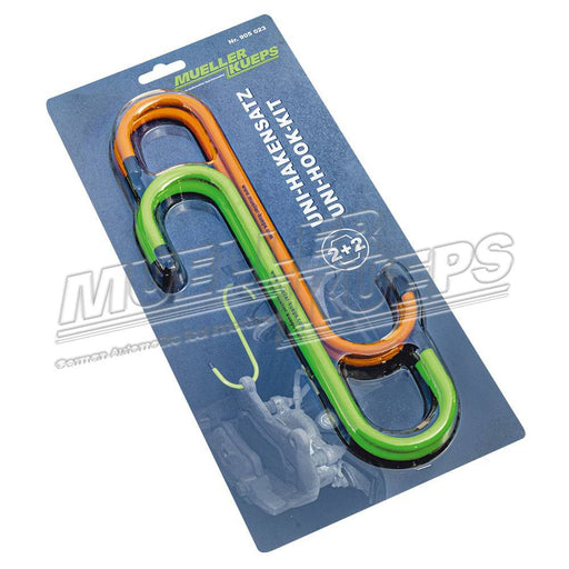 Universele hakenset 4 delen - Mueller-Werkzeug-Benelux