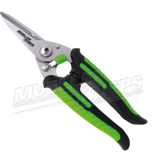 Industrial scissors with cable cutter