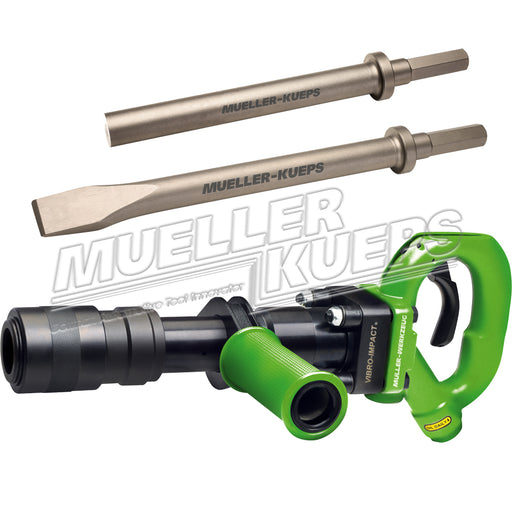 XL Prof. Lucht hamer"Vibro-Impact" met 2 beitels - Mueller-Werkzeug-Benelux