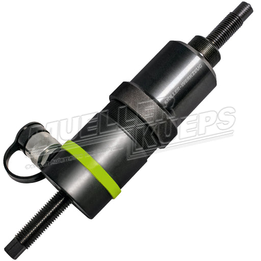 Hydraulische 12T holle cilinder met adapter UN 1-1/2" voor trek en pers toepassingen - Mueller-Werkzeug-Benelux