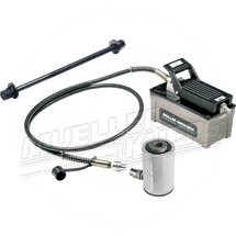Hydraulische set 20t met voetpomp - Mueller-Werkzeug-Benelux