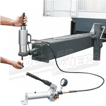 Hydraulische set 20t met handpomp - Mueller-Werkzeug-Benelux