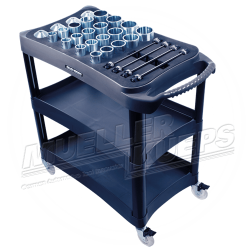 Servicewagen + pers-en trekbusset - Mueller-Werkzeug-Benelux