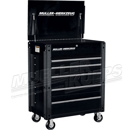 Gereedschapswagen met topvak - Mueller-Werkzeug-Benelux