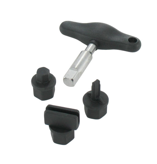 Dopsleutelset voor plastic aftap pluggen VAG-FORD-BMW-PSA - Mueller-Werkzeug-Benelux