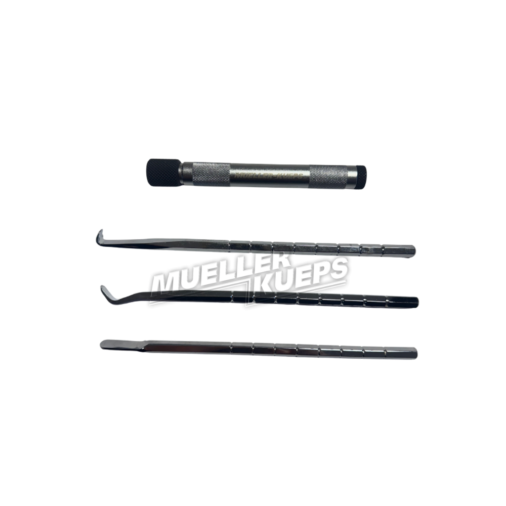 Telescopic Seal + Ring Remover kit 4pcs - Mueller-Werkzeug-Benelux