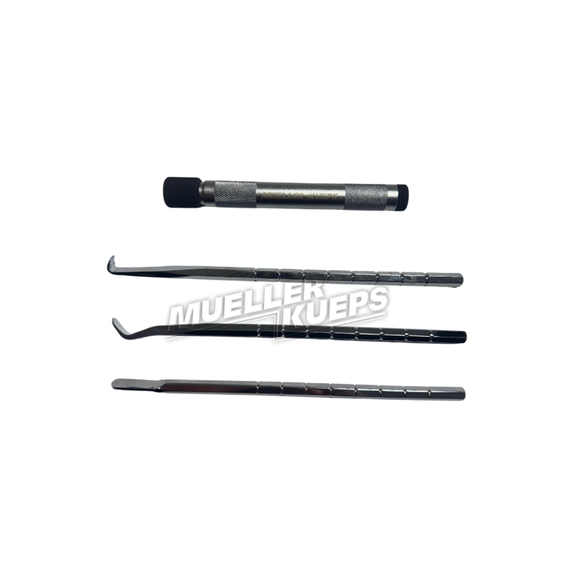 Telescopic Seal + Ring Remover kit 4pcs - Mueller-Werkzeug-Benelux