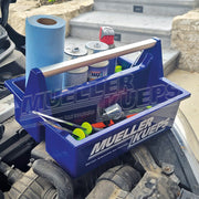 Onderdelen/gereedschap box 6 pack 2x Neon, 2x Organge, 2x Blauw 290x390x220 mm - Mueller-Werkzeug-Benelux