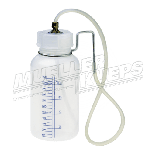 Opvangfles remvloeistof - Mueller-Werkzeug-Benelux